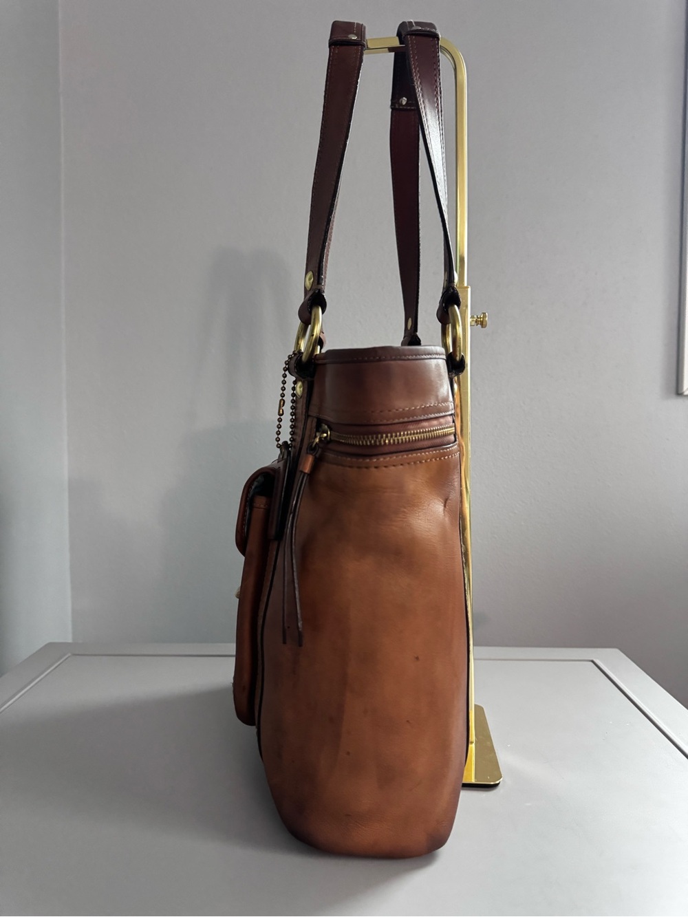 Rare Vintage Coach Gigi Tote #F12888 - Picture 4 of 9